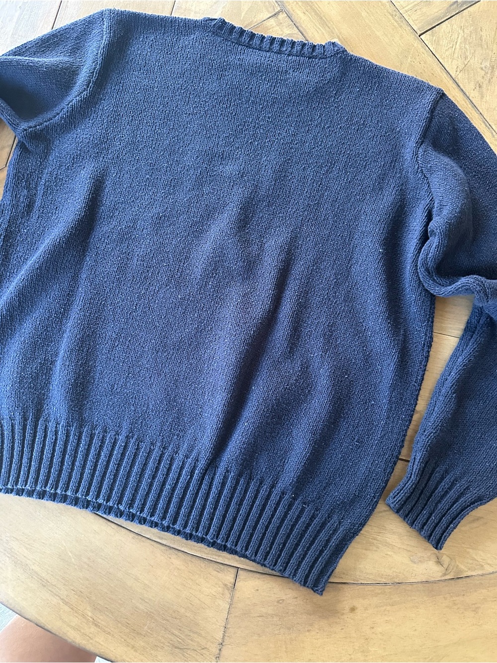 Vintage 90s Ralph Lauren Polo Sport Iconic Bear Ski Cotton Knit Sweater Womens M - Picture 10 of 13